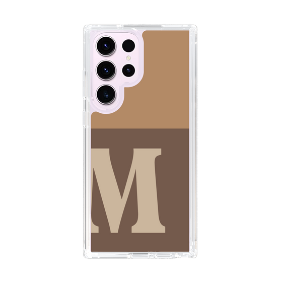 Slim Protection Case［ Original - initial two tone - M brown ］