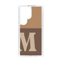 Slim Protection Case［ Original - initial two tone - M brown ］