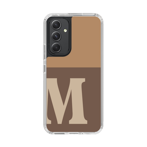 Slim Protection Case［ Original - initial two tone - M brown ］