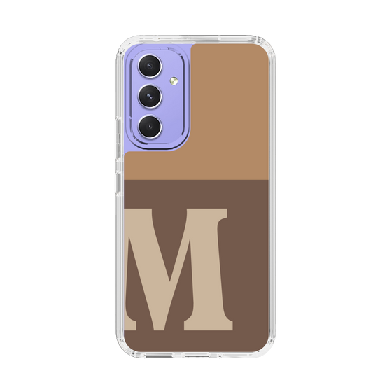 Slim Protection Case［ Original - initial two tone - M brown ］