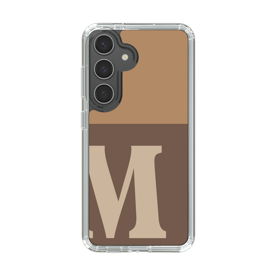 Slim Protection Case［ Original - initial two tone - M brown ］