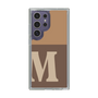 Slim Protection Case［ Original - initial two tone - M brown ］
