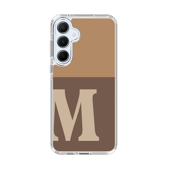 Slim Protection Case［ オリジナル - initial two tone - M brown ］