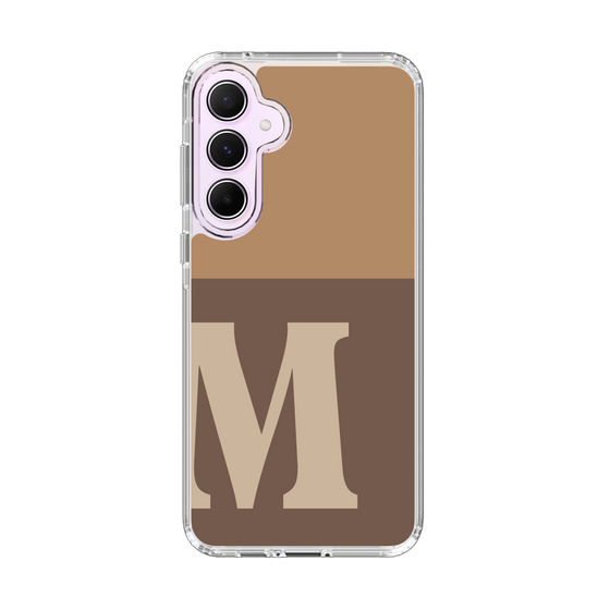 Slim Protection Case［ オリジナル - initial two tone - M brown ］