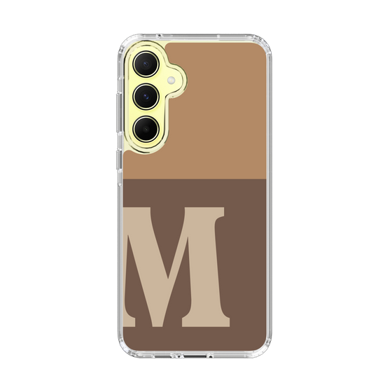Slim Protection Case［ オリジナル - initial two tone - M brown ］