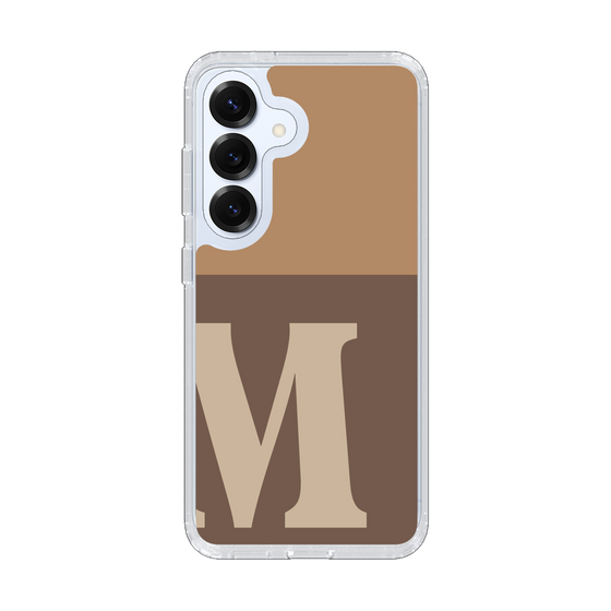 Slim Protection Case［ Original - initial two tone - M brown ］