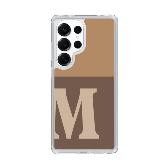 Slim Protection Case［ Original - initial two tone - M brown ］