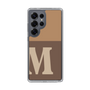 Slim Protection Case［ Original - initial two tone - M brown ］