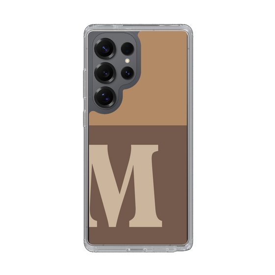 Slim Protection Case［ Original - initial two tone - M brown ］