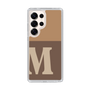 Slim Protection Case［ Original - initial two tone - M brown ］