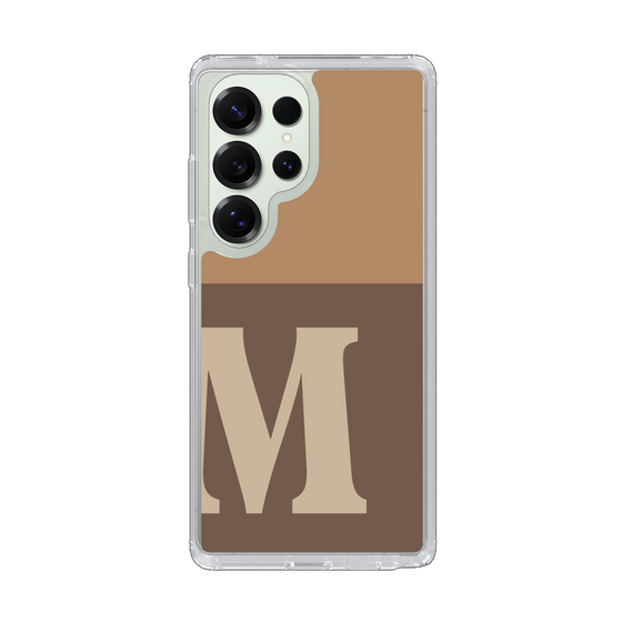 Slim Protection Case［ Original - initial two tone - M brown ］