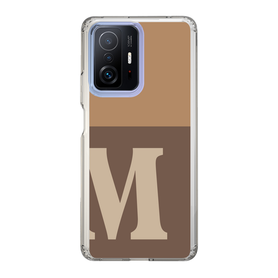 Slim Protection Case［ Original - initial two tone - M brown ］