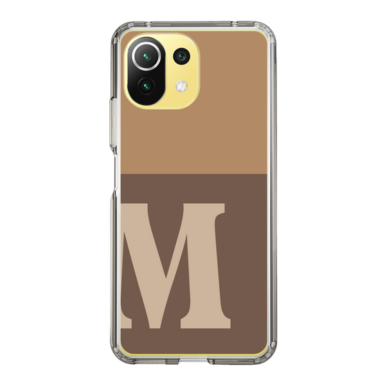Slim Protection Case［ Original - initial two tone - M brown ］