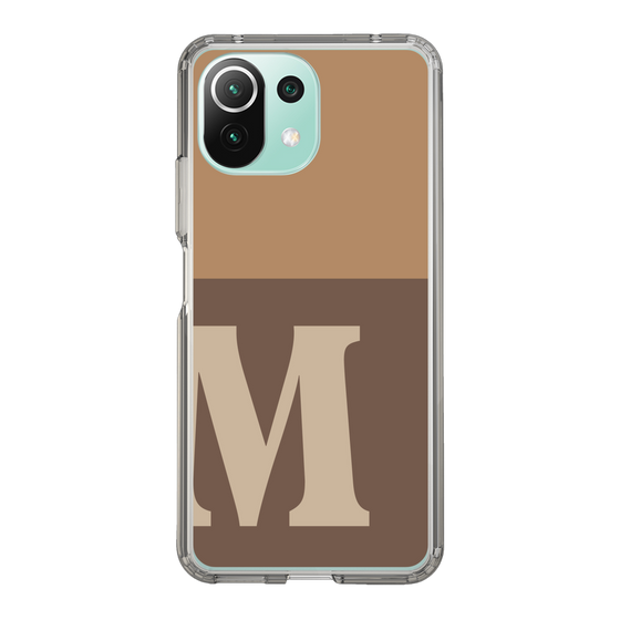 Slim Protection Case［ Original - initial two tone - M brown ］