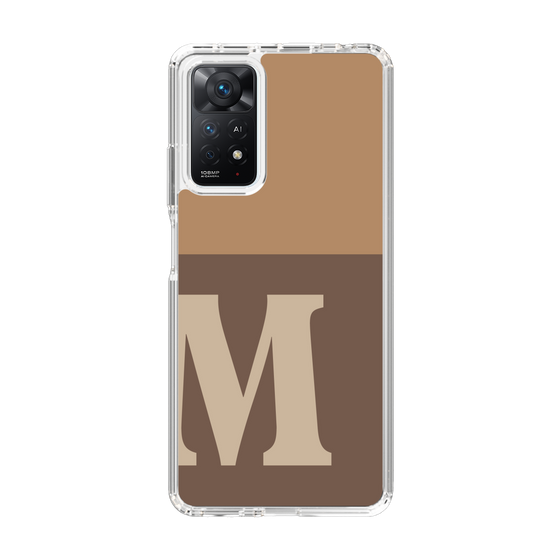 Slim Protection Case［ Original - initial two tone - M brown ］