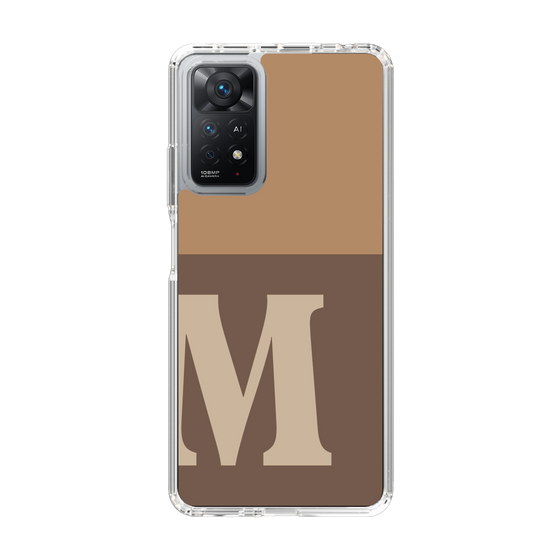 Slim Protection Case［ Original - initial two tone - M brown ］