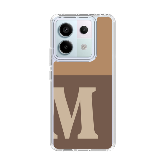 Slim Protection Case［ Original - initial two tone - M brown ］