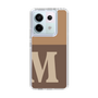 Slim Protection Case［ Original - initial two tone - M brown ］