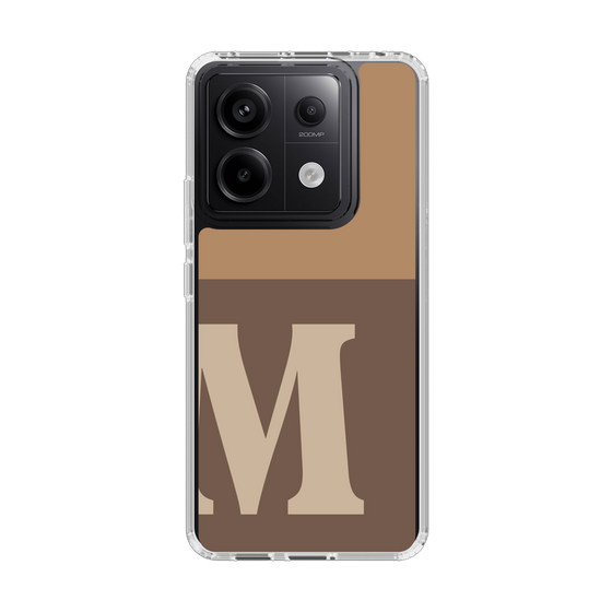 Slim Protection Case［ Original - initial two tone - M brown ］