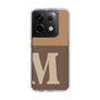 Slim Protection Case［ Original - initial two tone - M brown ］