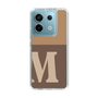 Slim Protection Case［ Original - initial two tone - M brown ］