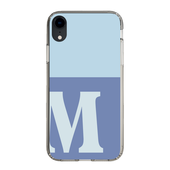 Slim Protection Case［ Original - initial two tone - M blue ］