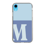 Slim Protection Case［ Original - initial two tone - M blue ］