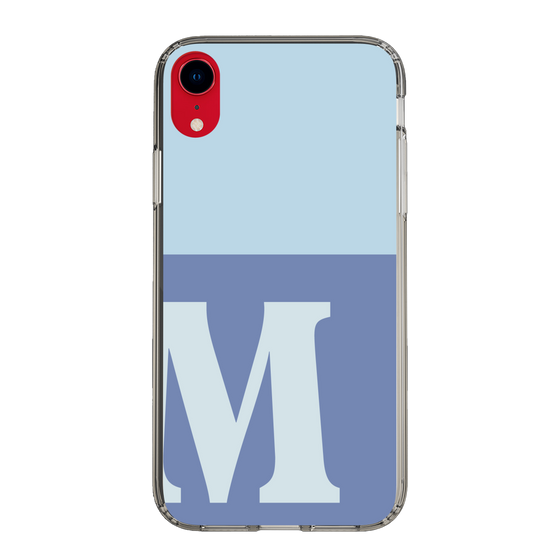Slim Protection Case［ Original - initial two tone - M blue ］