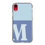 Slim Protection Case［ Original - initial two tone - M blue ］