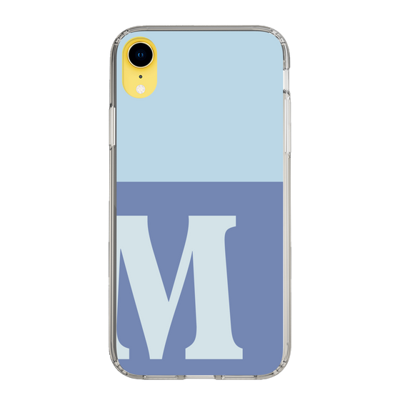 Slim Protection Case［ Original - initial two tone - M blue ］