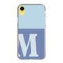 Slim Protection Case［ Original - initial two tone - M blue ］
