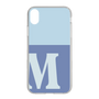 Slim Protection Case［ Original - initial two tone - M blue ］