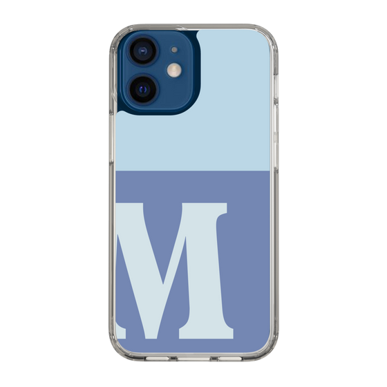 Slim Protection Case［ Original - initial two tone - M blue ］