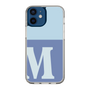 Slim Protection Case［ Original - initial two tone - M blue ］