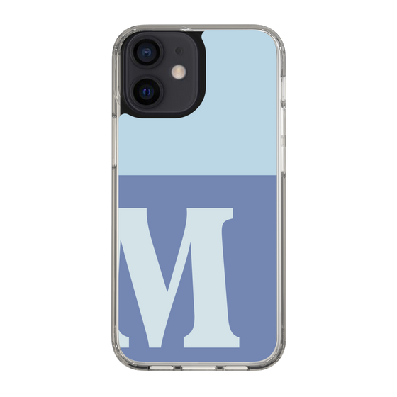 Slim Protection Case［ Original - initial two tone - M blue ］