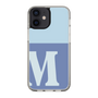 Slim Protection Case［ Original - initial two tone - M blue ］