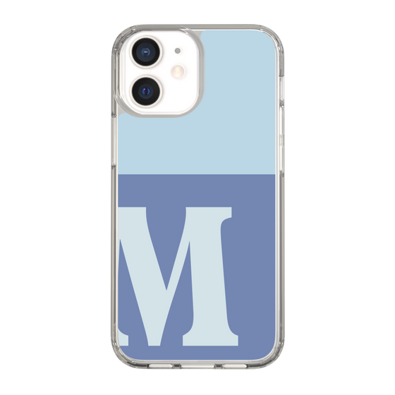 Slim Protection Case［ Original - initial two tone - M blue ］