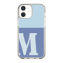 Slim Protection Case［ Original - initial two tone - M blue ］
