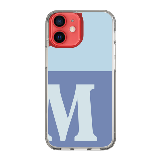 Slim Protection Case［ Original - initial two tone - M blue ］