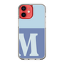 Slim Protection Case［ Original - initial two tone - M blue ］