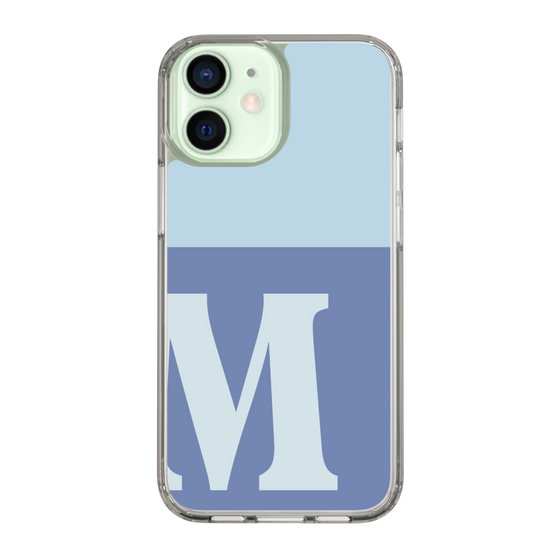 Slim Protection Case［ Original - initial two tone - M blue ］
