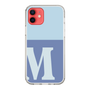 Slim Protection Case［ Original - initial two tone - M blue ］
