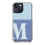 Slim Protection Case［ Original - initial two tone - M blue ］