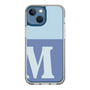 Slim Protection Case［ Original - initial two tone - M blue ］