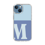 Slim Protection Case［ Original - initial two tone - M blue ］