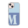 Slim Protection Case［ Original - initial two tone - M blue ］