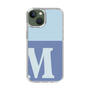 Slim Protection Case［ Original - initial two tone - M blue ］