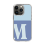 Slim Protection Case［ Original - initial two tone - M blue ］