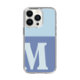 Slim Protection Case［ Original - initial two tone - M blue ］