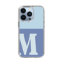 Slim Protection Case［ Original - initial two tone - M blue ］